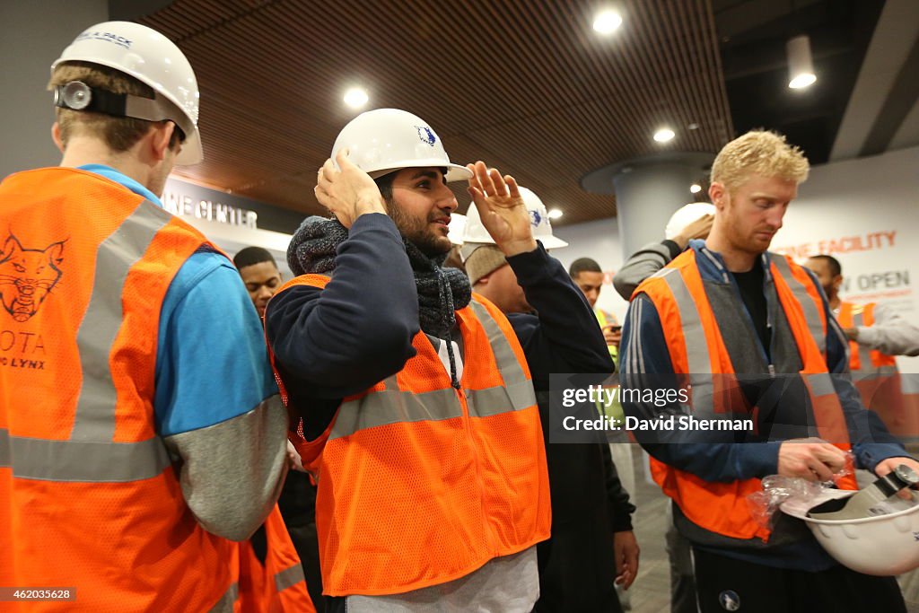 Minnesota Timberwolves Tour New Team Training Facility