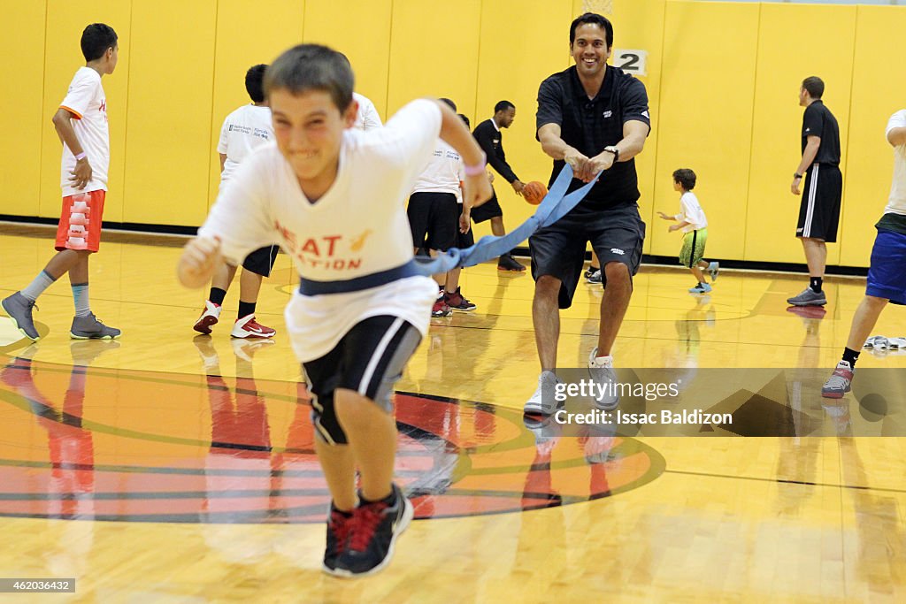 Erik Spoelstra Youth Fitness Clinic