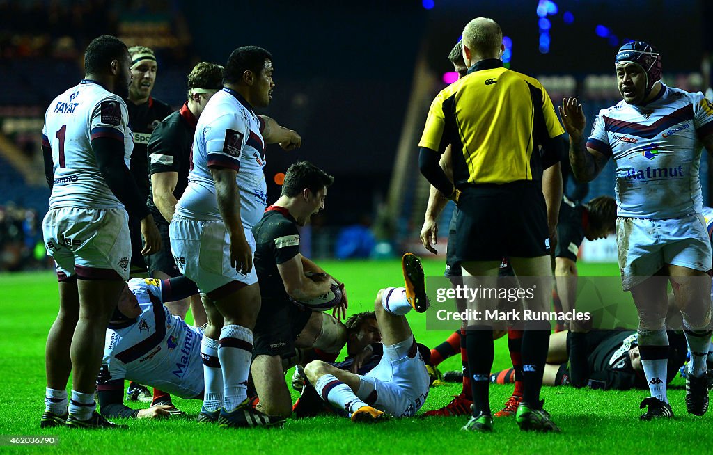 Edinburgh Rugby  v  Bordeaux-Begles - European Rugby Challenge Cup