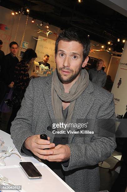 Actor Christian Oliver attends Kari Feinstein's Style Lounge Presented By Aruba during 2015 Park City on January 23, 2015 in Park City, Utah.