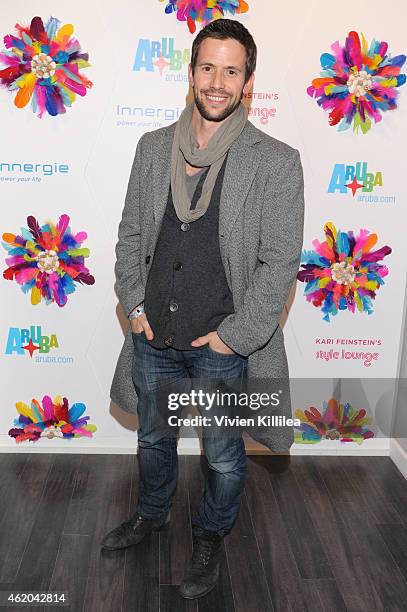 Actor Christian Oliver attends Kari Feinstein's Style Lounge Presented By Aruba during 2015 Park City on January 23, 2015 in Park City, Utah.