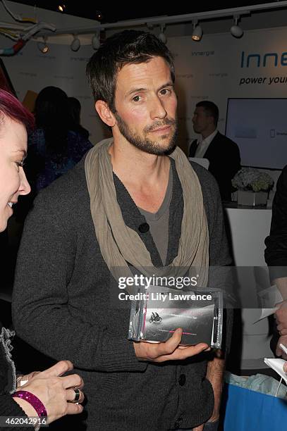 Actor Christian Oliver attends Kari Feinstein's Style Lounge Presented By Aruba during 2015 Park City on January 23, 2015 in Park City, Utah.