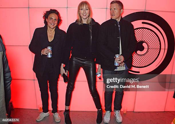 Guest, Jade Parfitt and Ben Bridgewater attend as Mark Ronson hosts a party to celebrate the launch of his new album Uptown Special at Television...