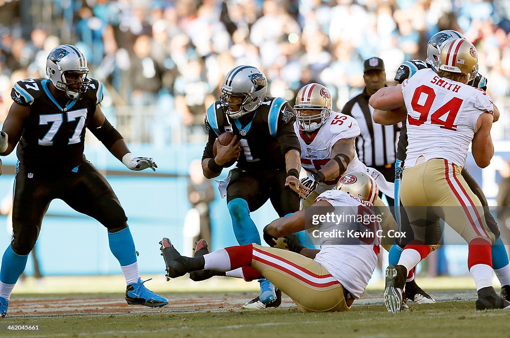 Divisional Playoffs - San Francisco 49ers v Carolina Panthers
