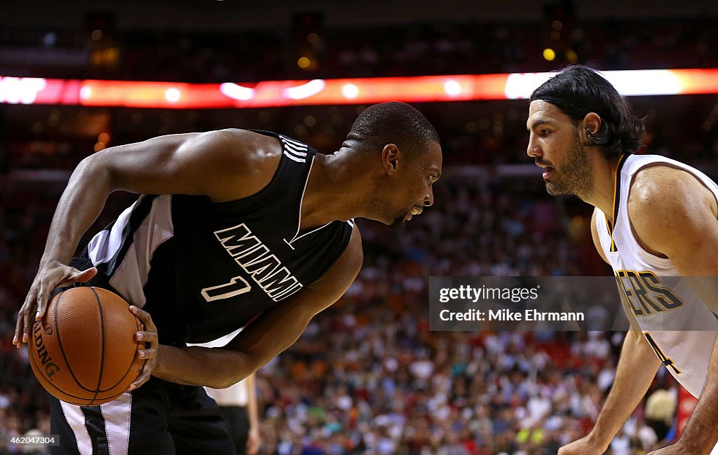 Indiana Pacers v Miami Heat