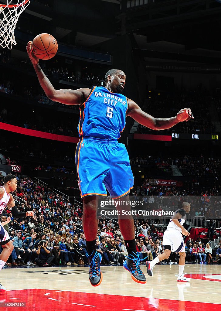 Oklahoma City Thunder v Atlanta Hawks