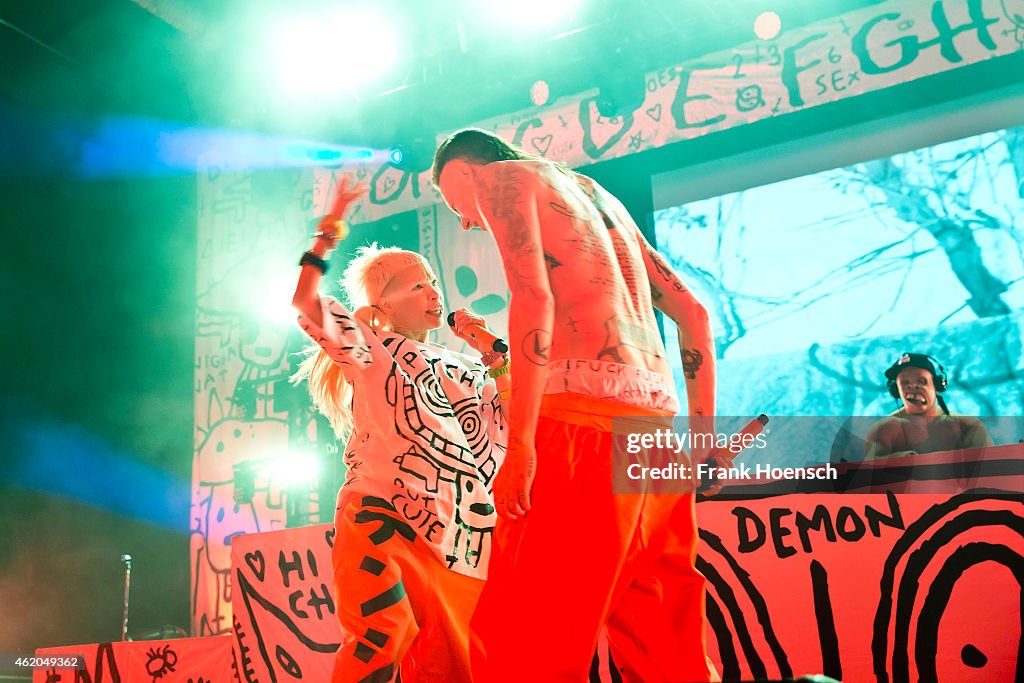 Die Antwoord Perform In Berlin