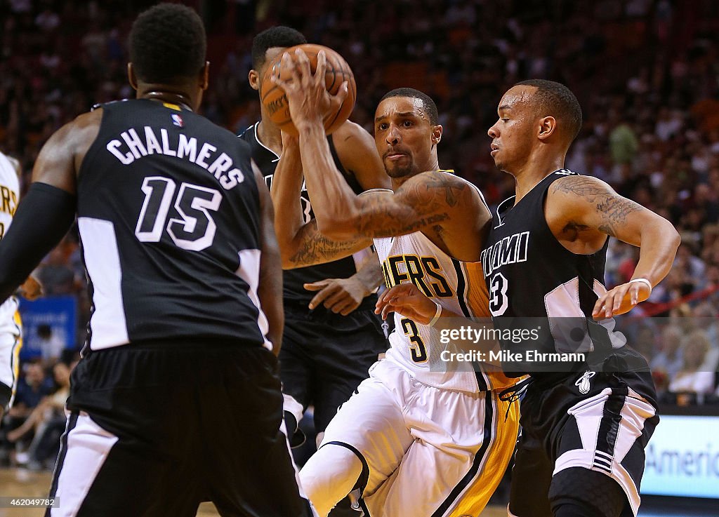 Indiana Pacers v Miami Heat