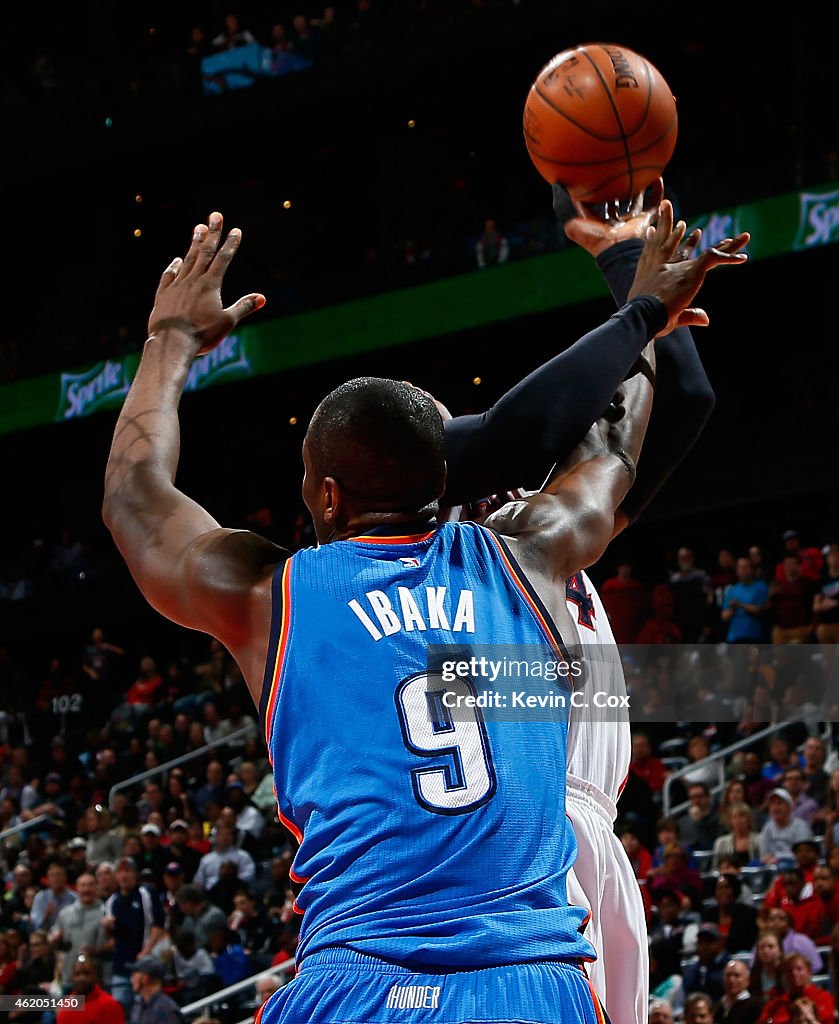 Oklahoma City Thunder v Atlanta Hawks