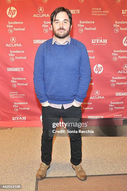 Director James Ponsoldt attends the "The End Of The Tour" Premiere during the 2015 Sundance Film Festival at the Eccles Center Theatre on January 23,...
