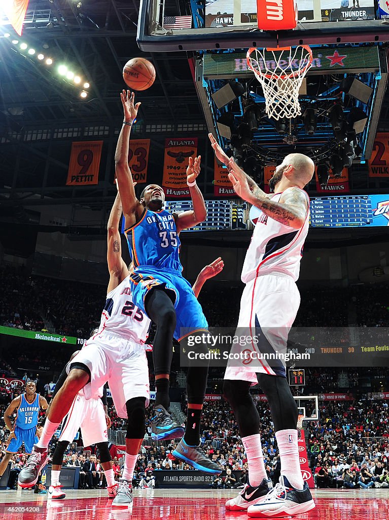 Oklahoma City Thunder v Atlanta Hawks