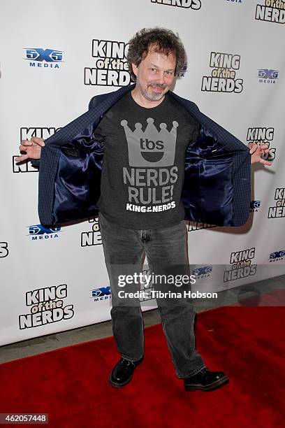 Curtis Armstrong attends the 'King Of The Nerds' season 3 premiere launch party on January 23, 2015 in Encino, California.