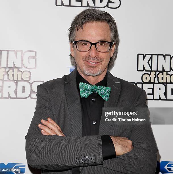 Robert Carradine attends the 'King Of The Nerds' season 3 premiere launch party on January 23, 2015 in Encino, California.