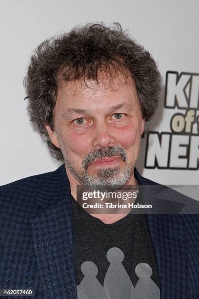 Curtis Armstrong attends the 'King Of The Nerds' season 3 premiere launch party on January 23, 2015 in Encino, California.