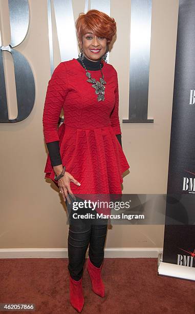 Dorinda Clark-Cole attends her listening party on January 23, 2015 in Atlanta, Georgia.