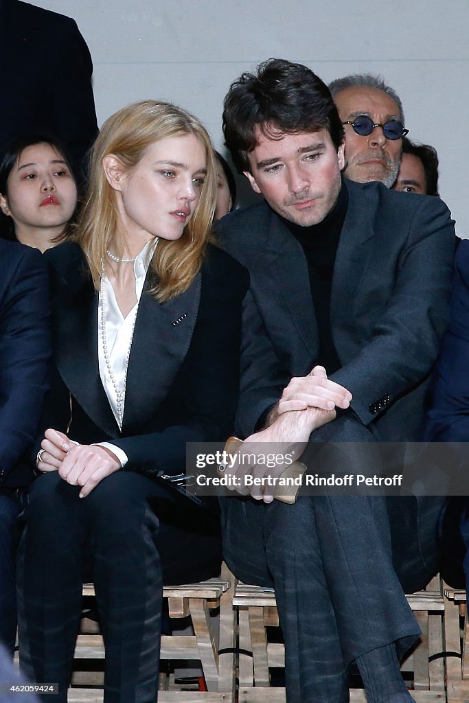 Berluti : Front Row - Paris Fashion Week - Menswear F/W 2015-2016