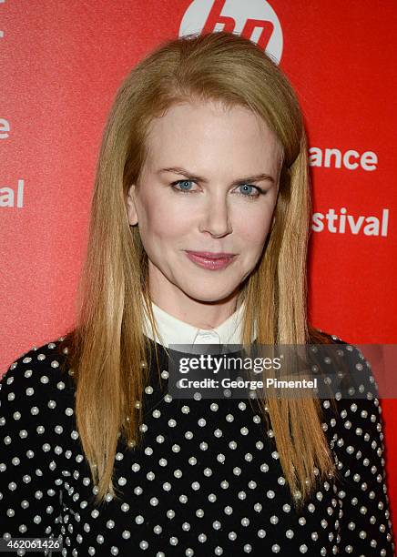 Actress Nicole Kidman attends the 'Strangerland' Premiere during the 2015 Sundance Film Festival at the Egyptian Theatre on January 23, 2015 in Park...