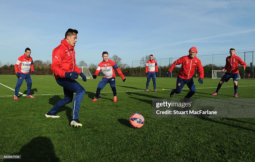 Arsenal Training Session