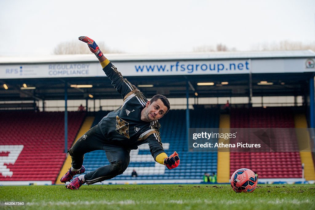 Blackburn Rovers v Swansea City - FA Cup Fourth Round