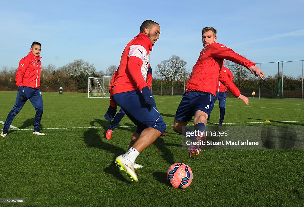 Arsenal Training Session