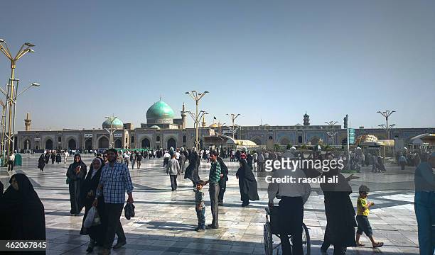 The shrine of Imam Ali ibn Musa Reza Iran .. Mashhad Photography Rasoul Ali