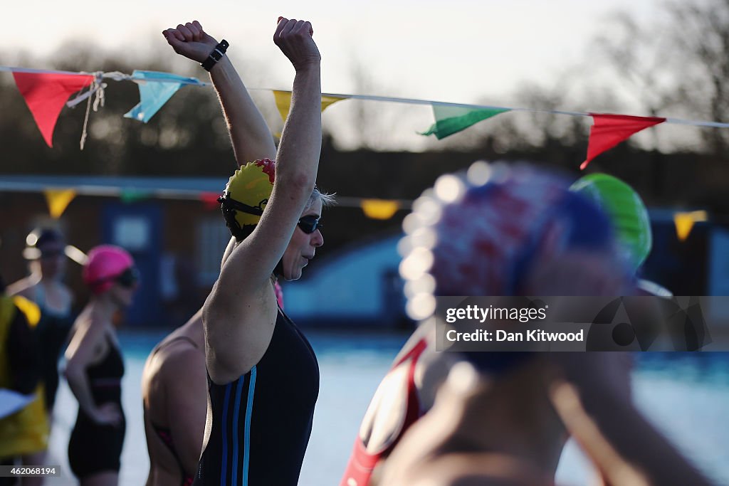 Tooting Bec Lido Hosts The UK Cold Water Swimming Championships