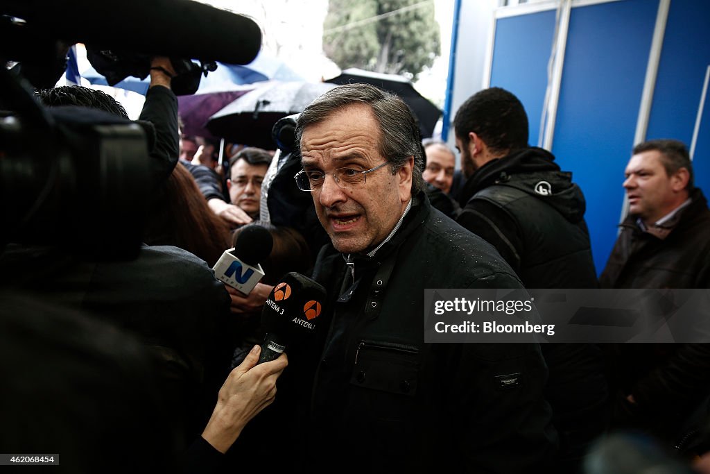 Greek Prime Minister Antonis Samaras