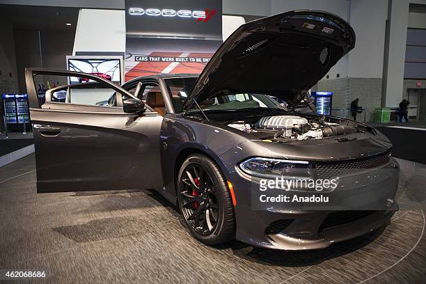 Dodge Charger on display at the 2015 Washington Auto Show in Washington, D.C. On January 23, 2015.
