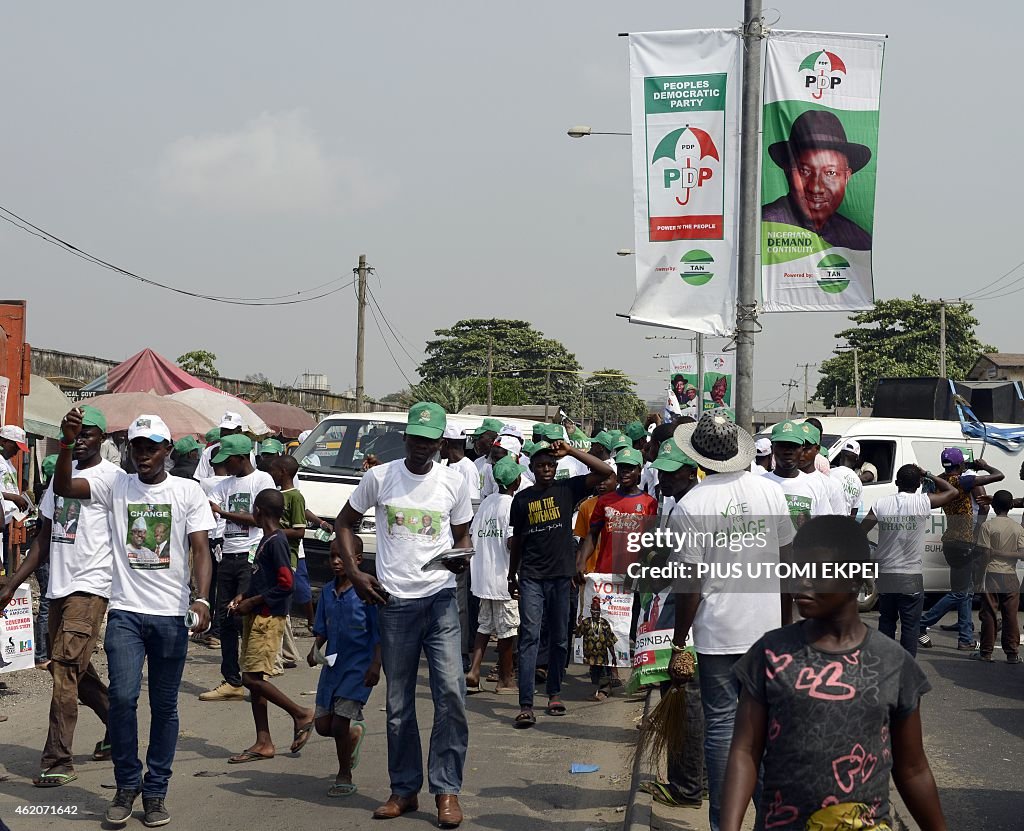 NIGERIA-VOTE-CAMPAIGN-UNREST