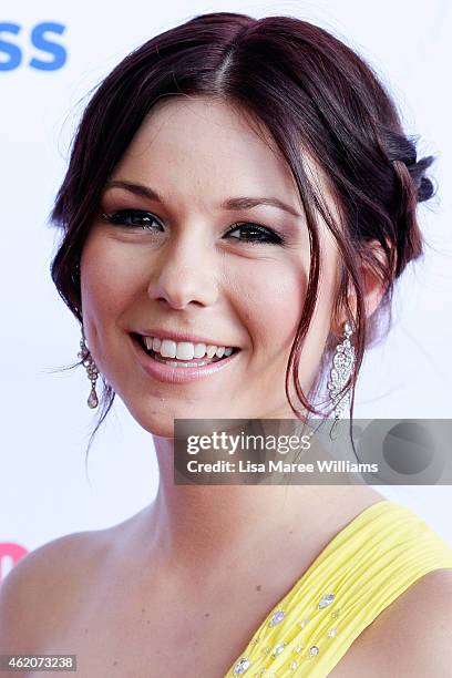 Caitlyn Shadbolt arrives at the 43rd Golden Guitar Country Music Awards of Australia on January 24, 2015 in Tamworth, Australia.