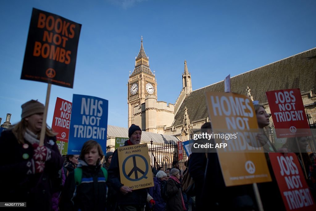 BRITAIN-POLITICS-NUCLEAR-PROTEST