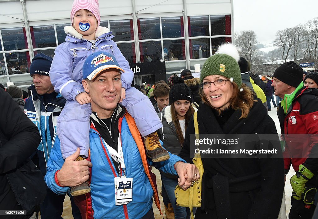 Celebrities At Hahnenkamm Race Weekend