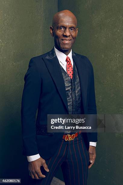 Dapper Dan from "Fresh Dressed" poses for a portrait at the Village at the Lift Presented by McDonald's McCafe during the 2015 Sundance Film Festival...