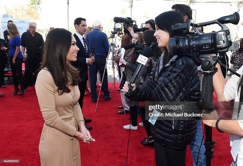 TNT's 21st Annual Screen Actors Guild Awards - Behind The Scenes Day 3 and Red Carpet Rollout