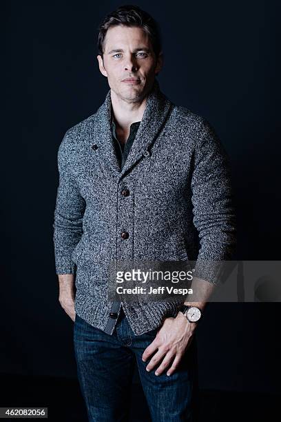 Actor James Marsden poses for a portrait at the 2015 Sundance Film Festival on January 23, 2015 in Park City, Utah.