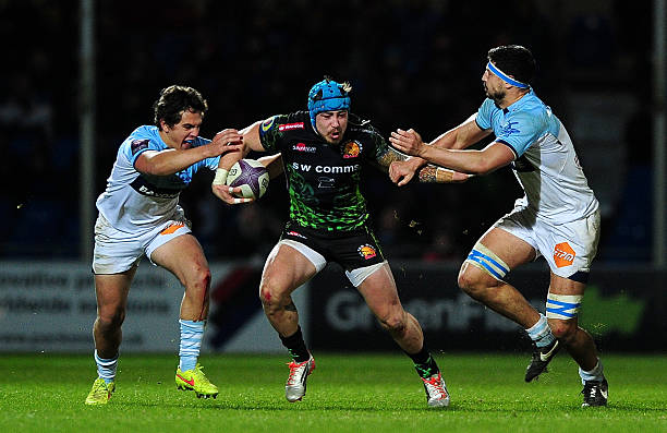 GBR: Exeter Chiefs  v  Bayonne - European Rugby Challenge Cup