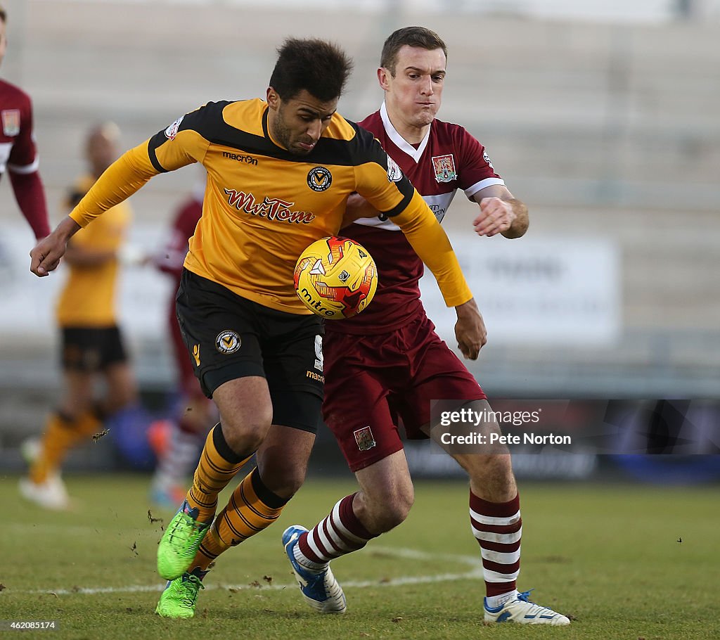 Northampton Town v Newport County - Sky Bet League Two