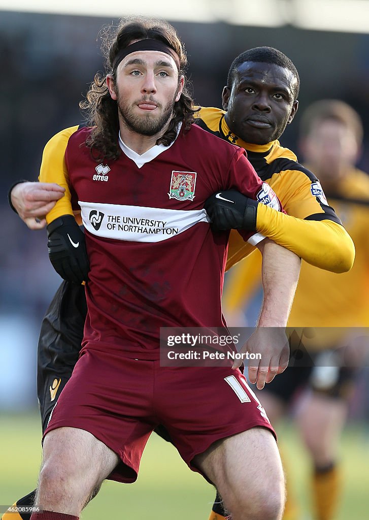 Northampton Town v Newport County - Sky Bet League Two