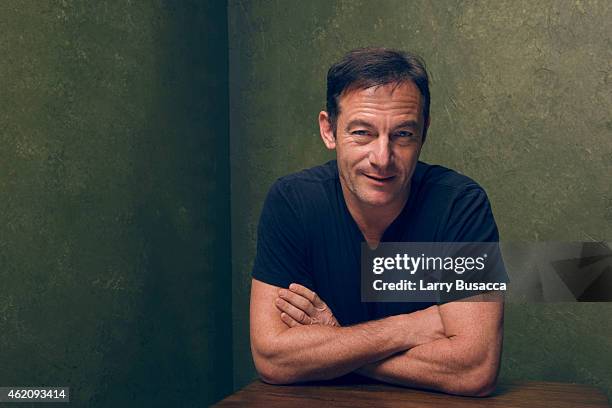 Actor Jason Isaacs from "Stockholm, Pennsylvania" poses for a portrait at the Village at the Lift Presented by McDonald's McCafe during the 2015...