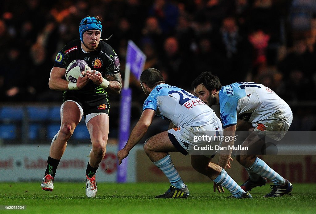 Exeter Chiefs  v  Bayonne - European Rugby Challenge Cup