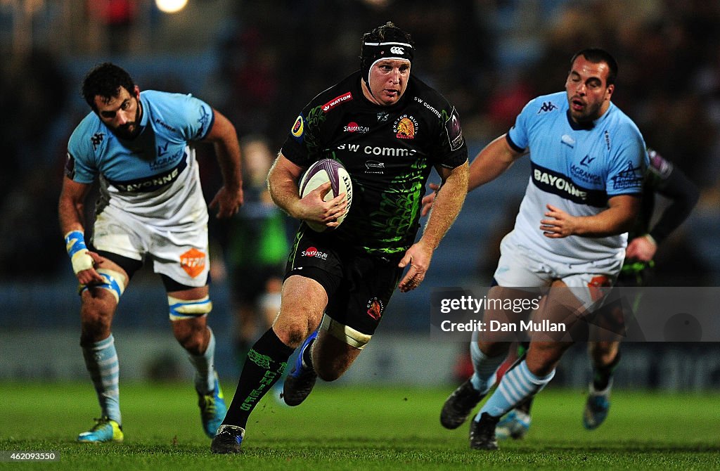 Exeter Chiefs  v  Bayonne - European Rugby Challenge Cup