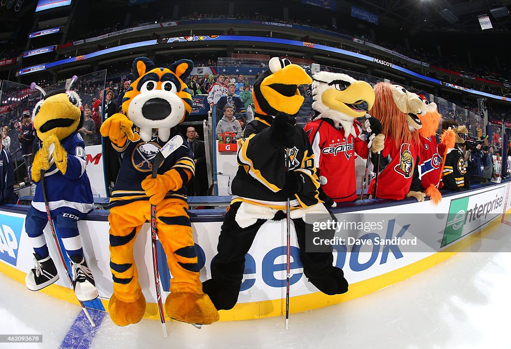 2015 NHL All-Star Weekend - Mascot Showdown