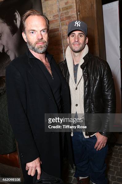 Hugo Weaving and Joseph Fiennes attend the ChefDance & HuffPost Live ...