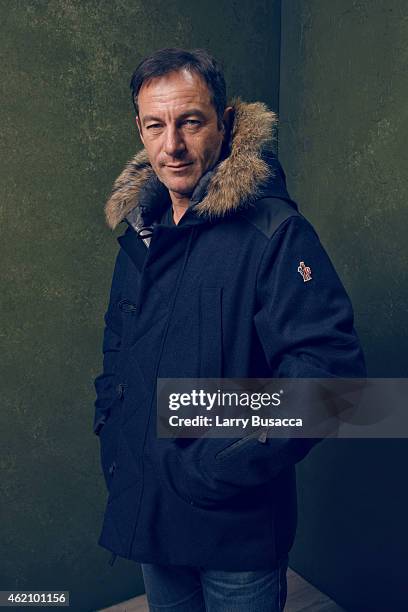 Actor Jason Isaacs from "Stockholm, Pennsylvania" poses for a portrait at the Village at the Lift Presented by McDonald's McCafe during the 2015...