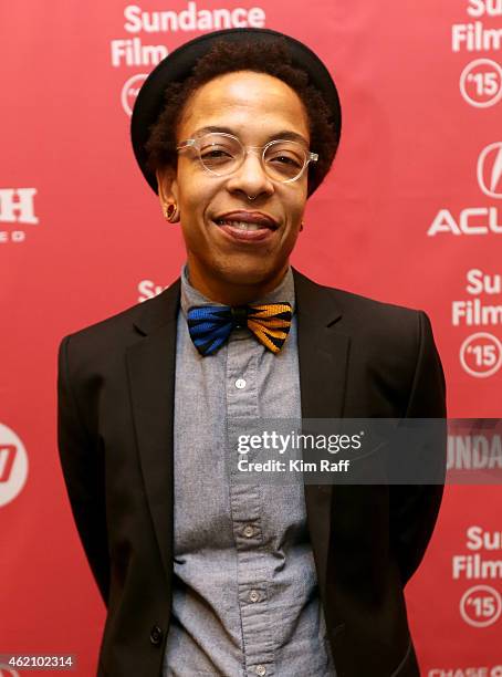 Director Lyric R. Cabral attends the "ERROR" Premiere during the 2015 Sundance Film Festival at the Yarrow Hotel Theater on January 24, 2015 in Park...