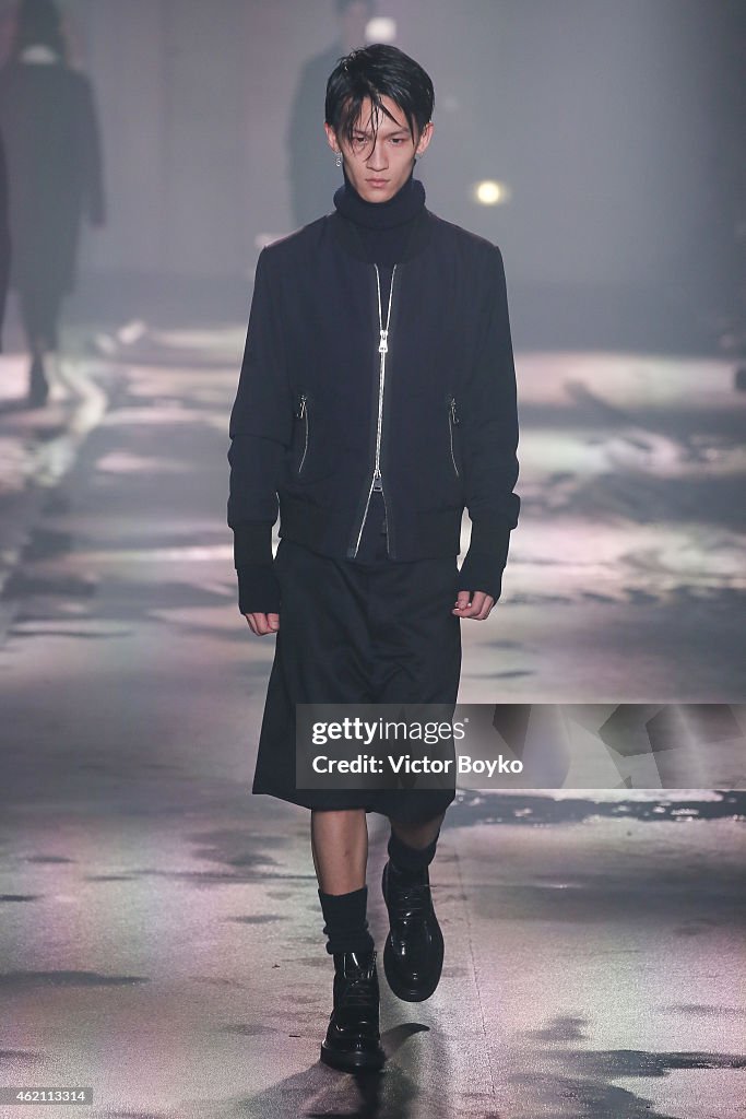 Ami Alexandre Mattiussi : Runway - Paris Fashion Week - Menswear F/W 2015-2016