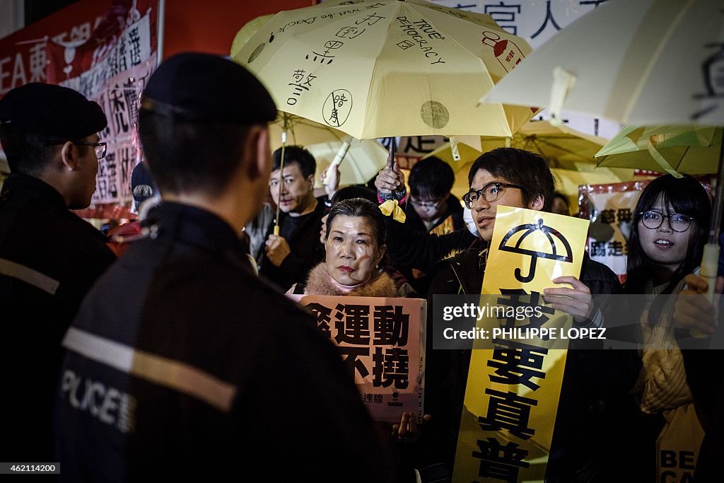 HONG KONG-CHINA-POLITICS-DEMOCRACY-PROTESTS