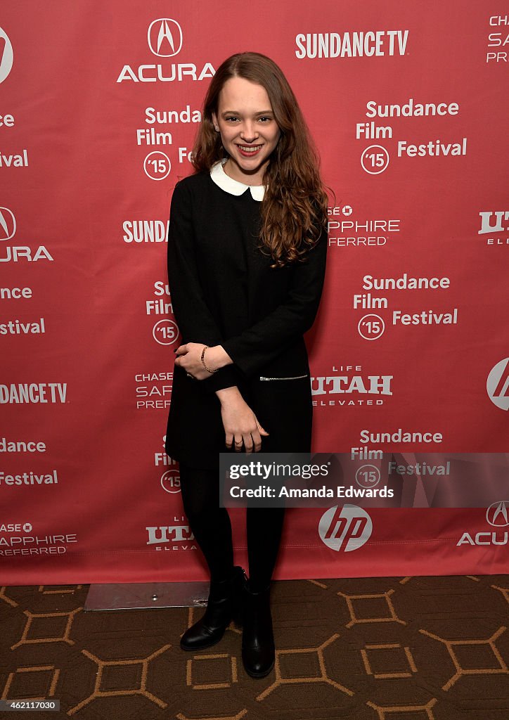 "PRINCESS" Premiere - 2015 Sundance Film Festival