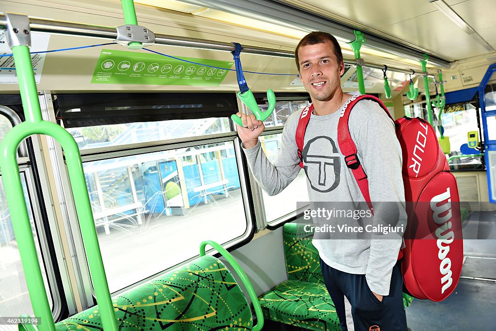 Off Court At The 2015 Australian Open