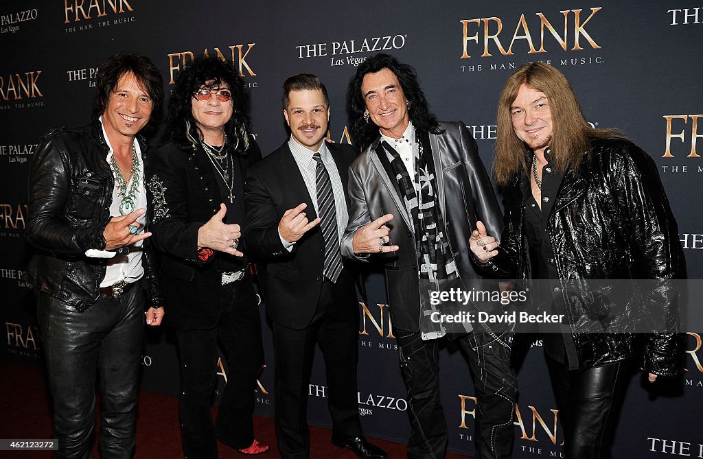 "Frank - The Man. The Music." Premieres At The Palazzo Las Vegas